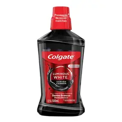 Enxaguante Bucal Colgate Luminous White Carvão 500ml