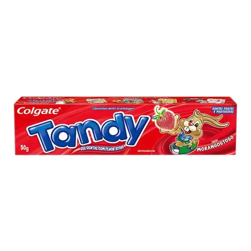 Creme Dental Infantil Tandy Morango 50g