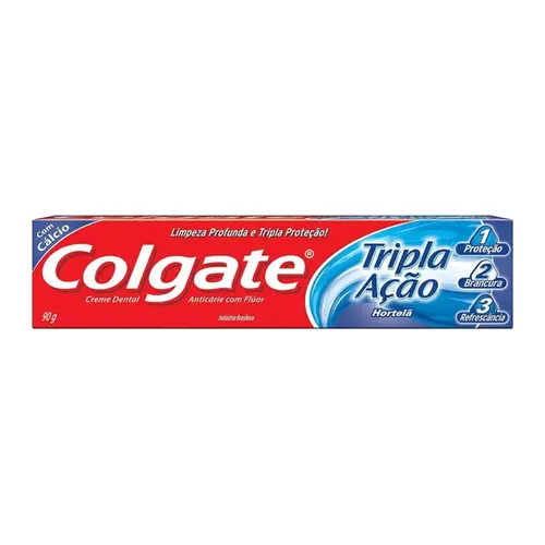 Creme Dental Colgate Tripla Ação Hortelã 90g