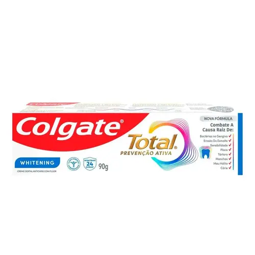 Creme Dental Colgate Total 12 Whitening Gel 90g