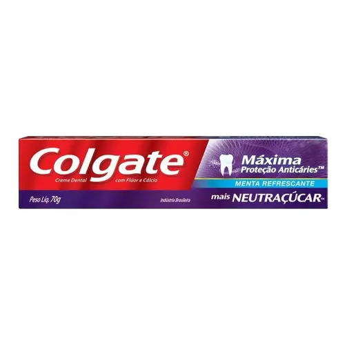 Creme Dental Colgate Máxima Proteção Mais Neutraçúcar 70g