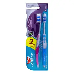 Escova Dental Condor Antibacteriana Leve 2 Pague 1