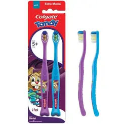 Escova Dental Colgate Tandy Extra Macia 2 Unidades