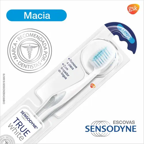 Escova Dental Sensodyne True White 1 Unidade