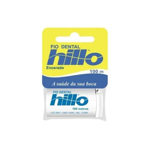 Fio Dental Hillo Tradicional Encerado 100m