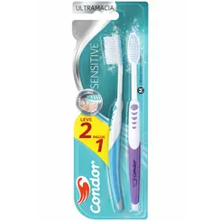 Escova Dental Condor Sensitive Leve 2 Pague 1