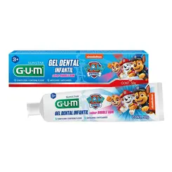 Creme Dental Infantil Gum Patrulha Canina Sabor Bubble Gum 50g