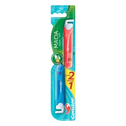 Escova Dental Condor Trip Leve 2 Pague 1