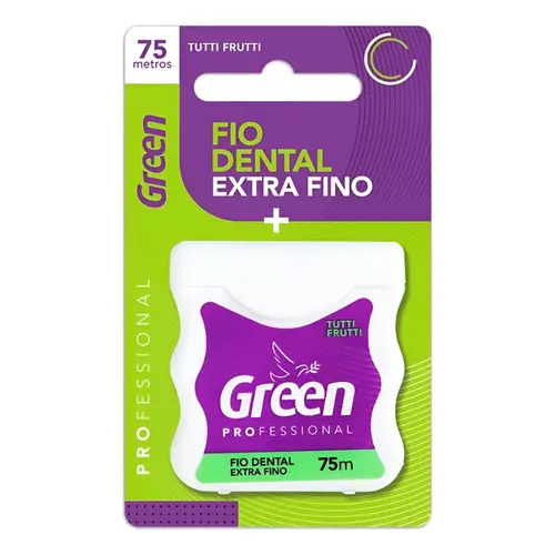 Fio Dental Green Extra Fino 75m