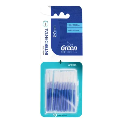 Escova Dental Green Interdental Cônica 3-7mm