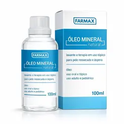 Óleo Mineral Naturol Farmax 100ml