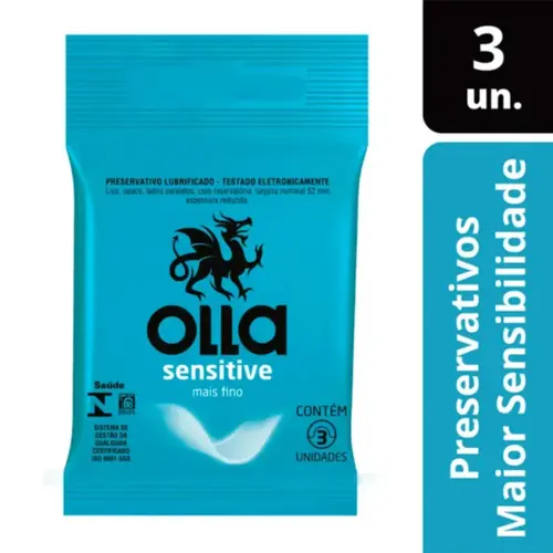 Preservstivo Olla Sensitive 3 Unidades