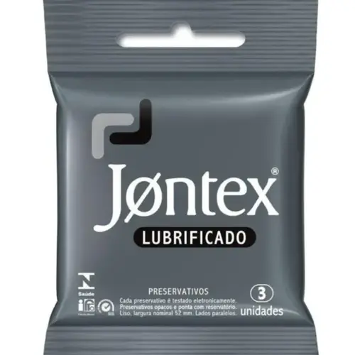 Preservativo Jontex Lubrificado 3 Unidades