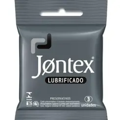 Preservativo Jontex Lubrificado 3 Unidades