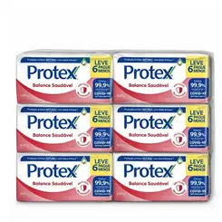 Sabonete Barra Protex Balance Saudável 85g Leve 6 Pague 5