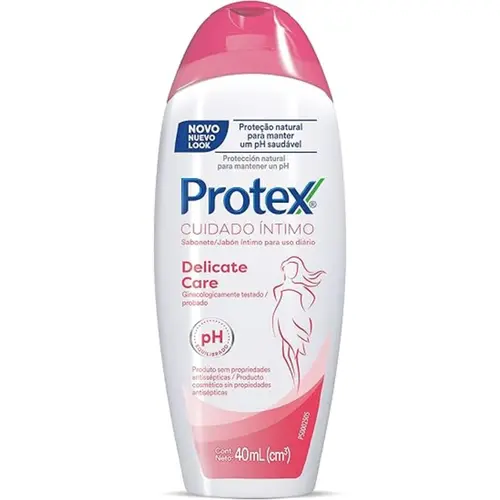 Sabonete Líquido Íntimo Protex Cuidado Íntimo Delicate Care 40ml