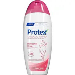 Sabonete Líquido Intimo Protex Delicate Care Leve 200ml Pague 150ml