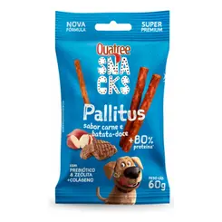 Quatree Snacks Pallitus Sabor Carne E Batata Doce 60g