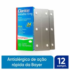 Claritin 10mg 12 Comprimidos