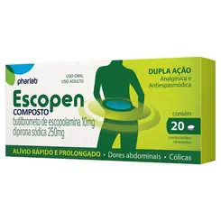 Escopen Composto 20 Comprimidos