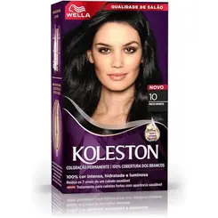 Kit Tintura Koleston 10 Preto Infinito