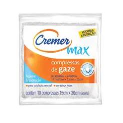 Compressa Gaze Cremer Estéril 11 Fios 10 Unidades