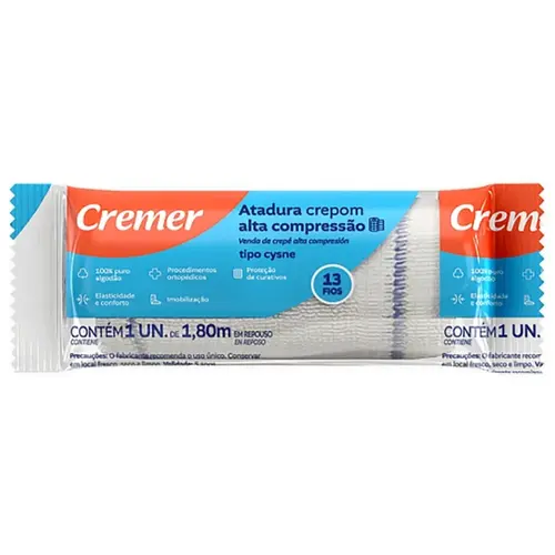 Atadura De Crepom Cremer Cysne 6cm X 1,8m 1 Unidade