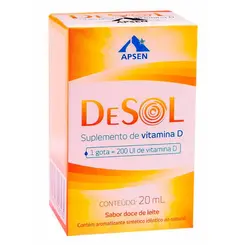 Desol Suplemento De Vitamina D 20ml