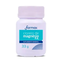 Cloreto de Magnésio Farmax com 33g