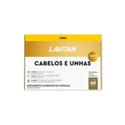 Lavitan Cabelos e Unhas 60 Cápsulas