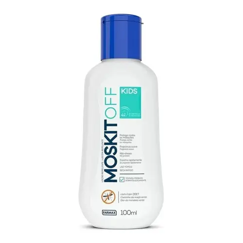 Repelente Loção Moskitoff Kids Farmax 100ml