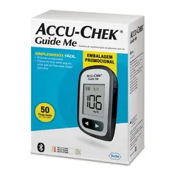 Accu-Chek Active Kit Monitor de Glicemia Completo 50 Tiras