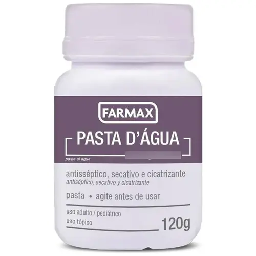 Pasta d água com Glicerina Pote Farmax 120g