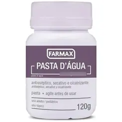 Pasta d água com Glicerina Pote Farmax 120g