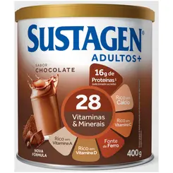 Complemento Alimentar Sustagen Adultos+ Chocolate 400g