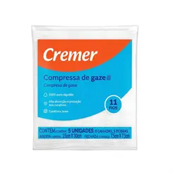 Compressa De Gaze Cremer 11 Fios 05 Unidades