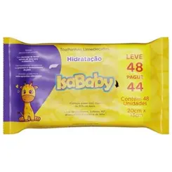 Toalha Umedecida Isababy Hidratação Leve 48 Pague 44