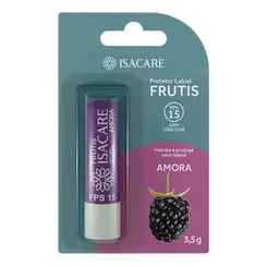 Protetor Labial Isacare Frutis Fps15 Amora 3,5g