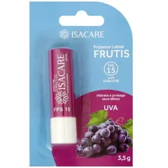 Protetor Labial Isacare Frutis Fps15 Uva 3,5g