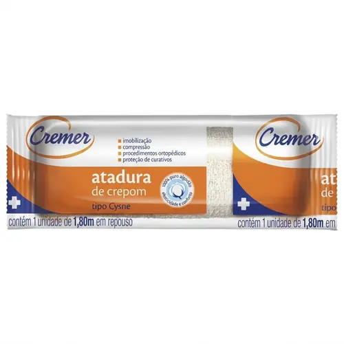 Atadura De Crepom Cremer Cysne 20cm X 1,80m 1 Unidade