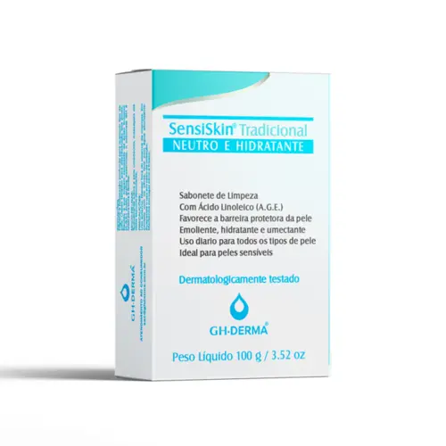 Sabonete GH Derma Sensiskin Neutro e Hidratante 100g