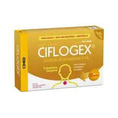 Ciflogex Mel/limão 12 Pastilhas