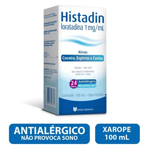 Loratadina - Histadin Xarope 100ml