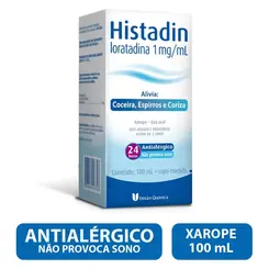 Loratadina - Histadin Xarope 100ml