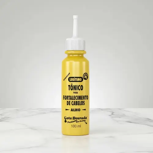 Tônico Capilar Gota Dourada Fortalecimento de Cabelos 100ml