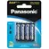 Pilha Panasonic Comum AAA 4un