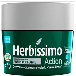 Desodorante Creme Action Herbíssimo 55g