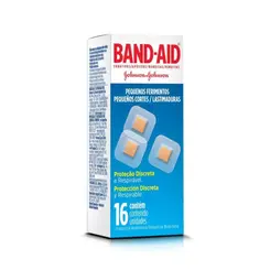 Curativo Band Aid Pequenos Ferimentos 16 Unidades