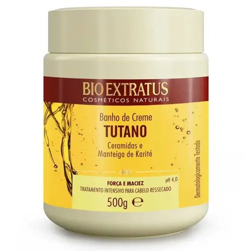 Creme De Tratamento Bio Extratus Tutano, Ceramidas E Manteiga De Karite 500g
