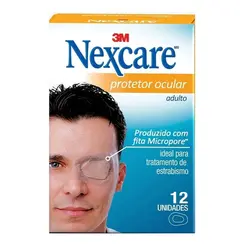 Protetor Ocular Adulto 12 unidades Nexcare